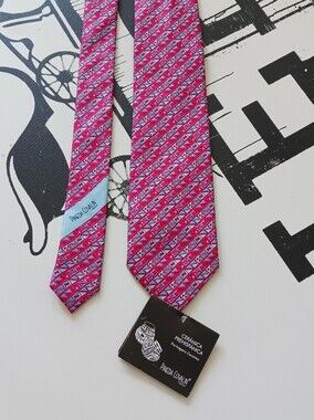 NWT Pineda Covalin Paquime Silk Tie